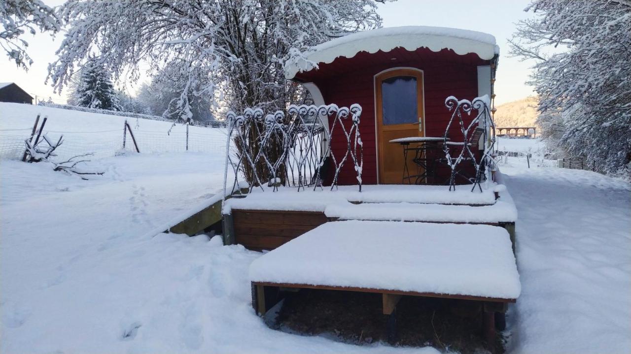Villa La Tiny House De La Bergerie Lierneux Exterior foto