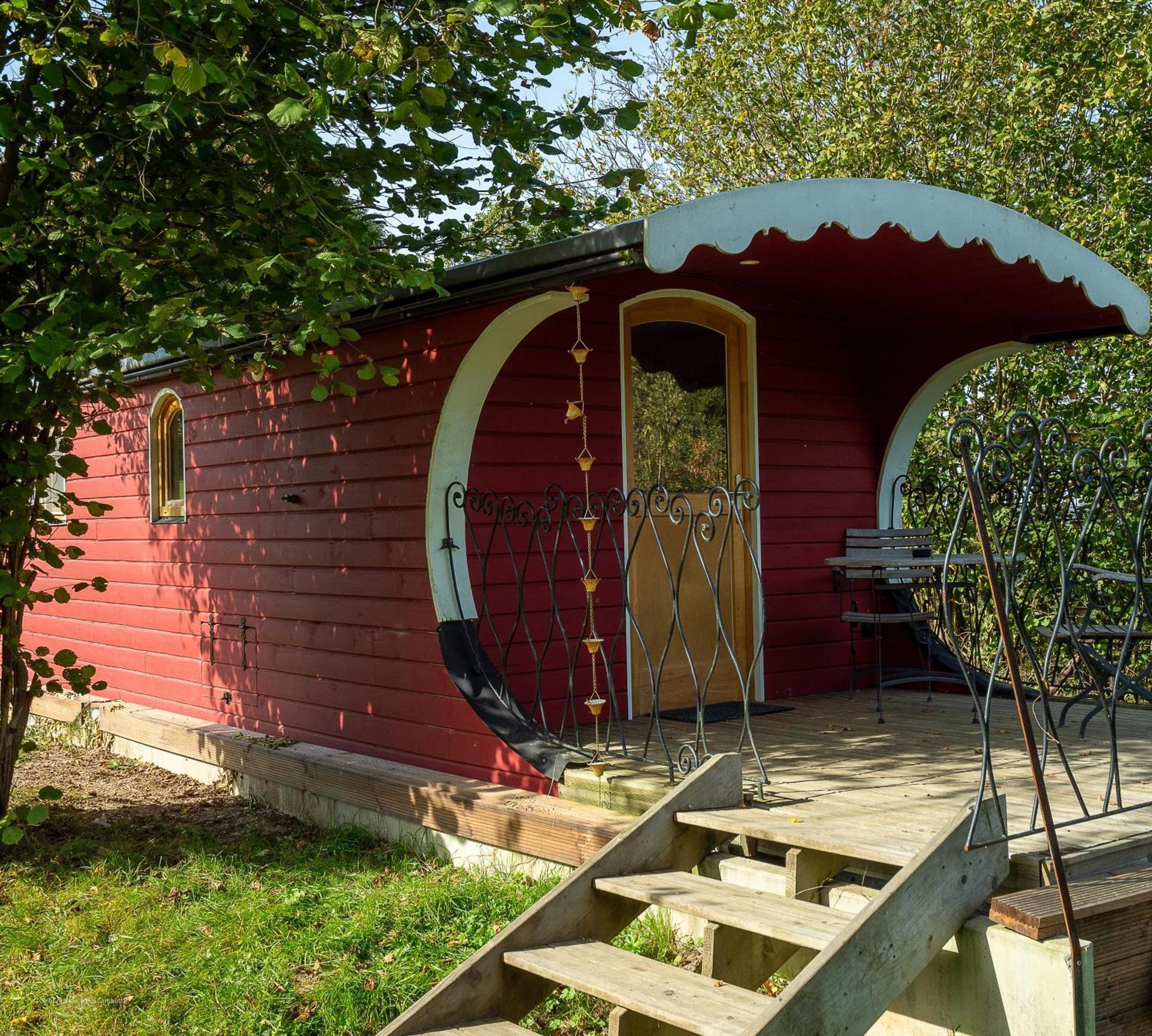 Villa La Tiny House De La Bergerie Lierneux Exterior foto